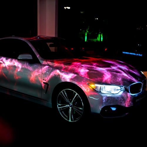 event video projection mapping in Melbourne.