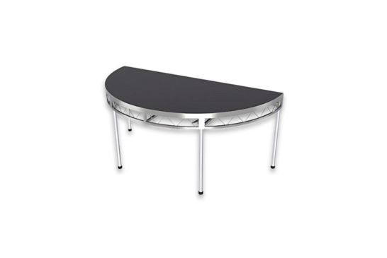 Stage - CLS - Black Timber Deck - Curved Half - 2.4m diameter