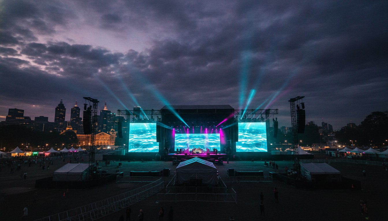 Outdoor Festival Stage Hire Melbourne: The 2026 Production Guide