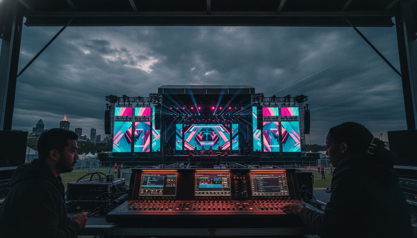 Outdoor Festival AV Production in Australia: The 2026 Technical Guide