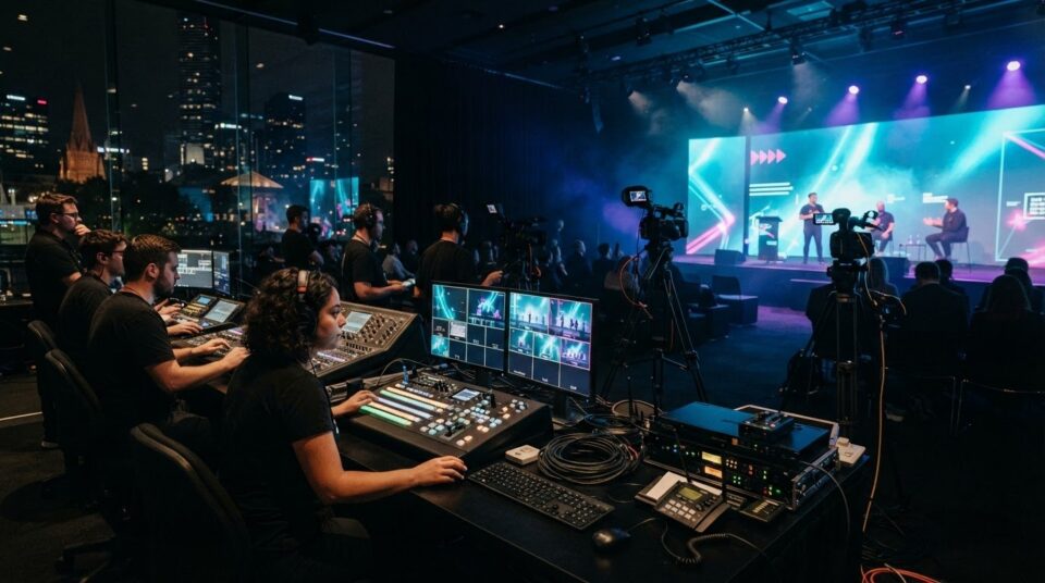 Broadcast AV Equipment Hire Melbourne: Choose the Right Event Production Partner