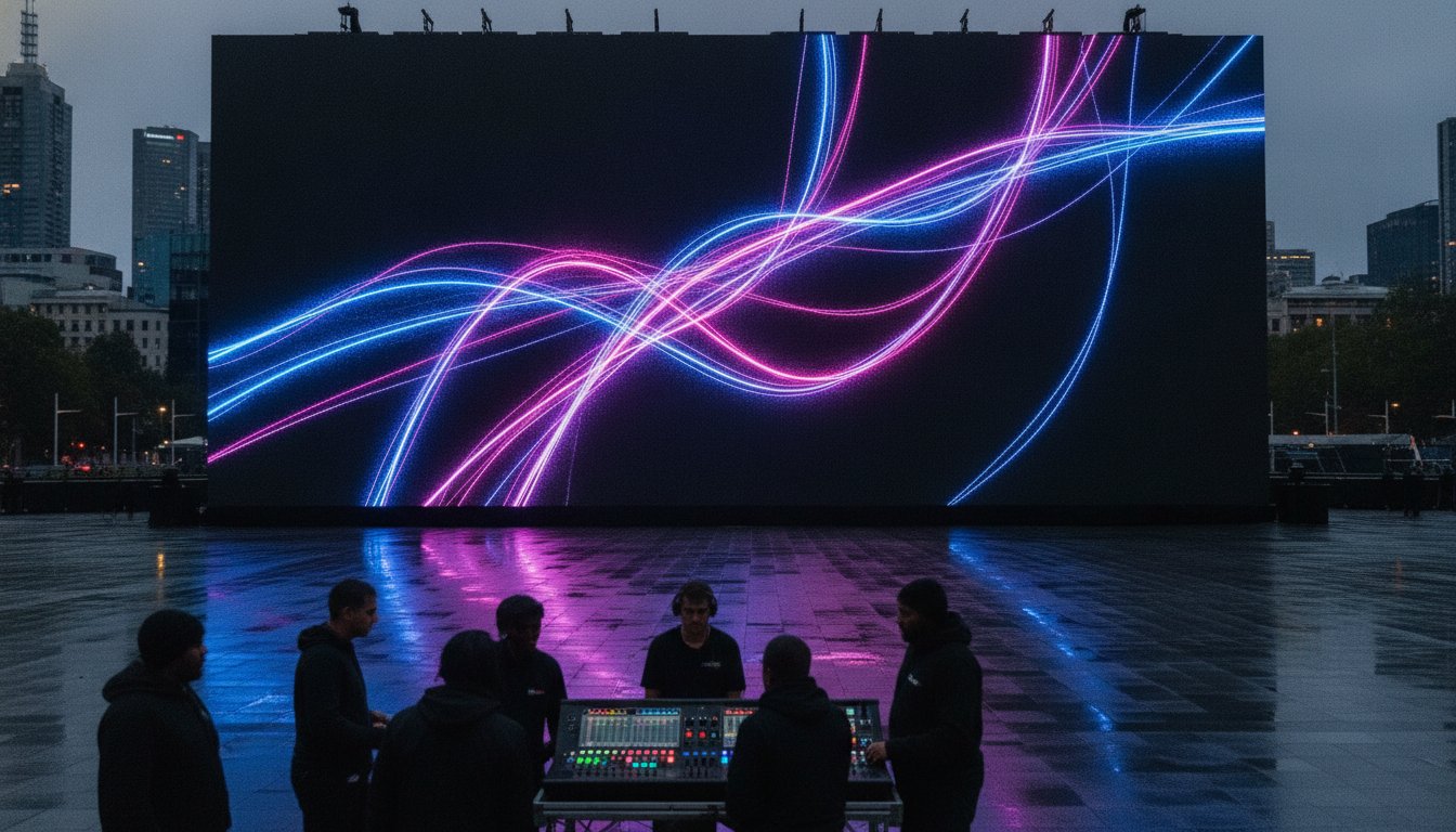 Outdoor LED Screen Hire Melbourne: The 2026 Technical Guide