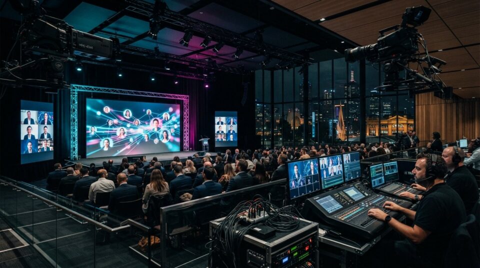 Hybrid Event Production Services Melbourne: The Complete 2026 Technical Guide