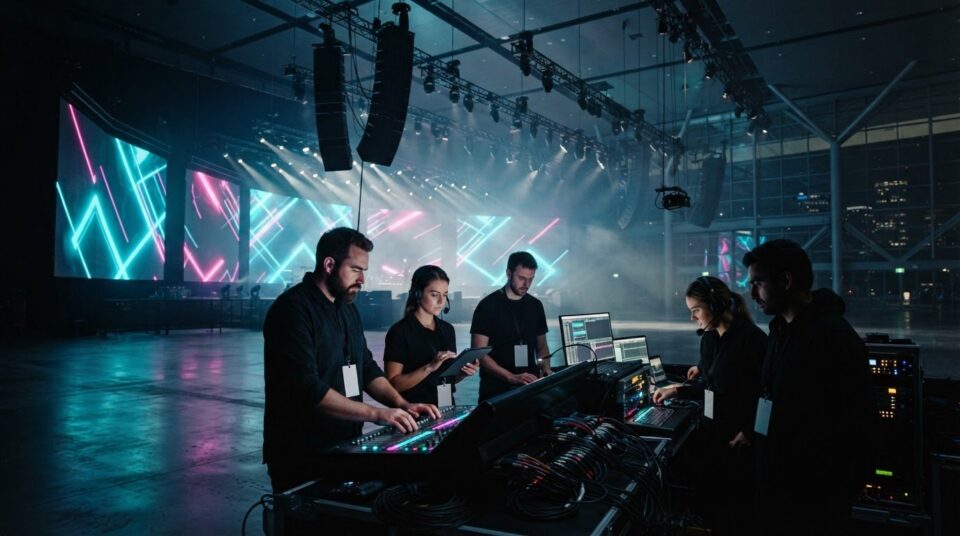 AV Hire for Large Venues: 2026 Flawless Production Guide