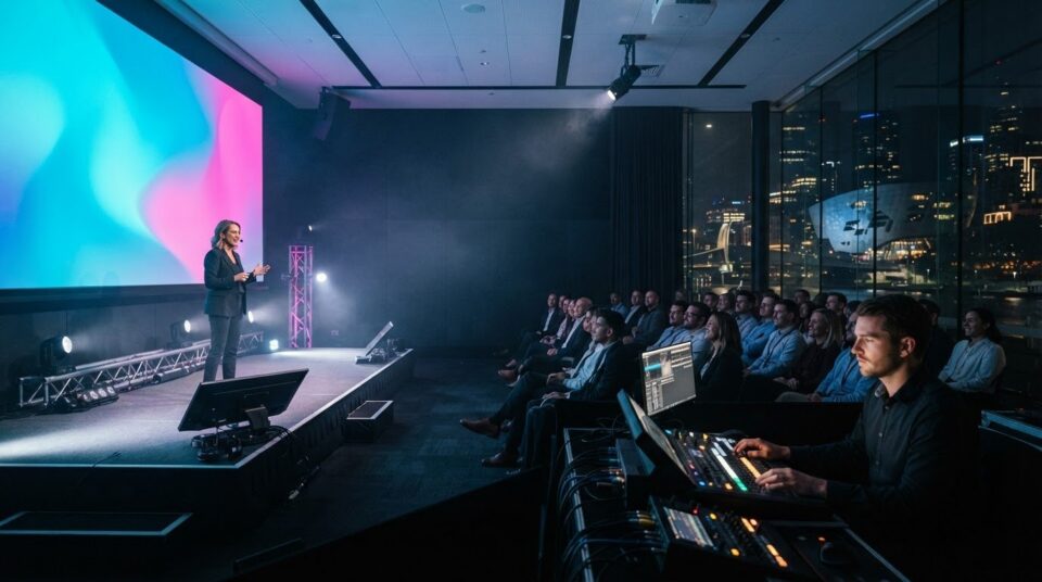 Corporate Presentation AV Hire in Melbourne: Plan a Seamless Event
