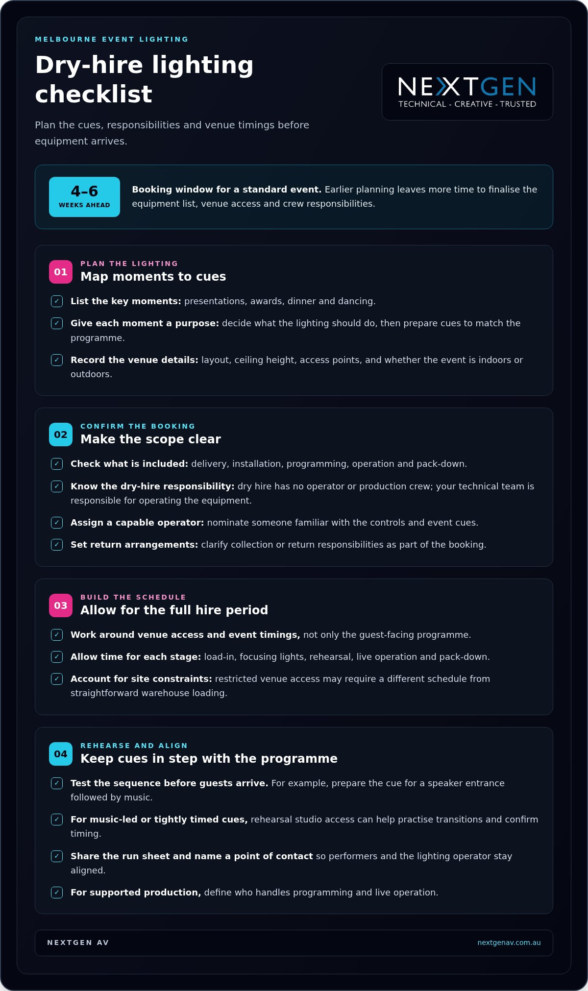 Corporate Event Lighting Hire in Melbourne for Music and Venues