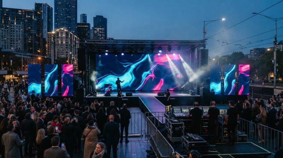 Using Video to Enhance Event Branding: Event Video Wall Hire in Melbourne