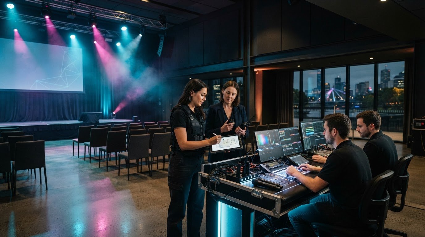 Venue & AV Coordination: Melbourne Event Planner’s Guide